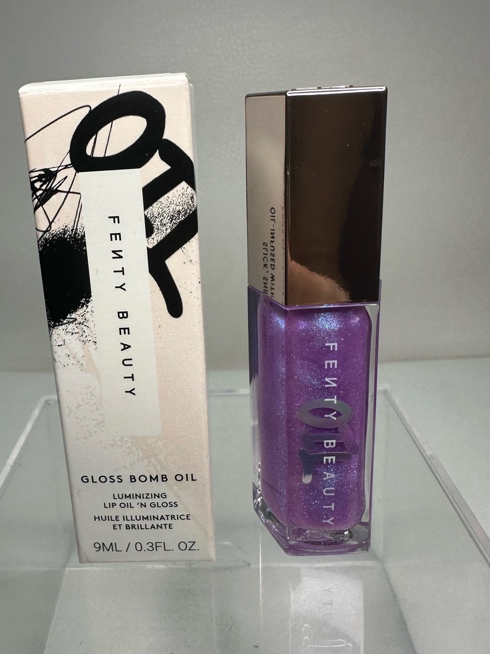 Fenty Beauty Gloss Bomb Oil Lip Oil - Shimmery Purple
